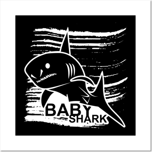 Baby Shark Posters and Art